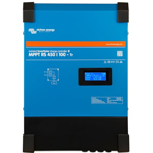 Victron Energy SmartSolar MPPT RS 450V DC 100 amp 48-Volt Tr Solar Charge Controller (Bluetooth)