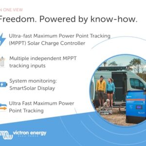 Victron Energy SmartSolar MPPT RS 450V DC 100 amp 48-Volt Tr Solar Charge Controller (Bluetooth)