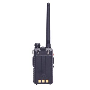 BaoFeng UV-5R 8 Watt High Power VHF UHF Dual Band Two Way Radio Tri-Power 8/4/1W Portable Radio with one More 3800mAh Battery,Speaker, Antenna, USB Program Cable and Earpiece