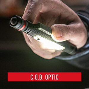 Coast® G23 120 Lumen Alkaline Dual Power Magnetic LED Penlight with C.O.B. Area Light