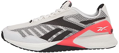 Reebok unisex adult Speed 21 Cross Trainer, White/Neon Cherry/Black, 13 Women 11.5 Men US