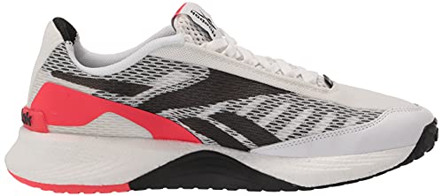 Reebok unisex adult Speed 21 Cross Trainer, White/Neon Cherry/Black, 13 Women 11.5 Men US