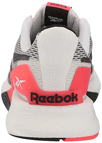 Reebok unisex adult Speed 21 Cross Trainer, White/Neon Cherry/Black, 13 Women 11.5 Men US