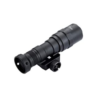 Assletes Weapon Light Picatinny Flashlight Constant and Momentary Output Flashlight with Pressure Switch 20mm Mount Rail Flashlight