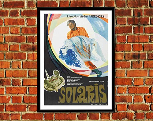 Tarkovsky Movie Poster Solaris Print Soviet Art Movie Andrey Tarkovski