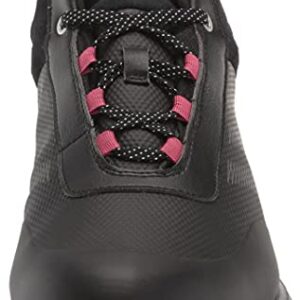 adidas Women's S2G Spikeless Mid-Cut Golf Shoes, Core Black/Dark Silver/Wild Pink, 7.5
