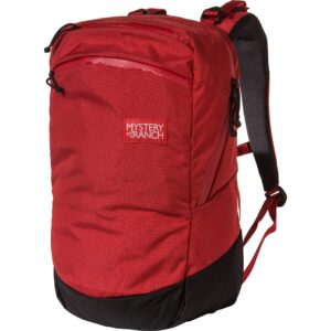 mystery ranch prizefighter daypack - travel and hiking backpack, cherry, 21l