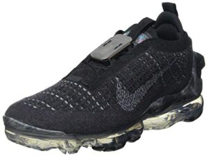 nike women's w air vapormax 2020 fk running shoe, black dk grey black, 7