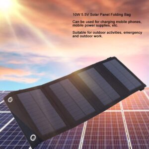 Environmentally Friendly Easy to Carry Outdoor Solar Panel, Waterproof Solar Panel, Portable Solar Charger high‑Quality Travel Camping for Outdoor