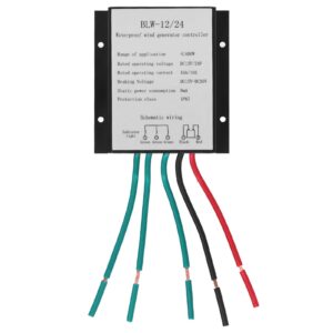 Wind Turbine Charge Controller DC12-24V 400W IP67 Waterproof Wind Turbine Generator Charging Regulator