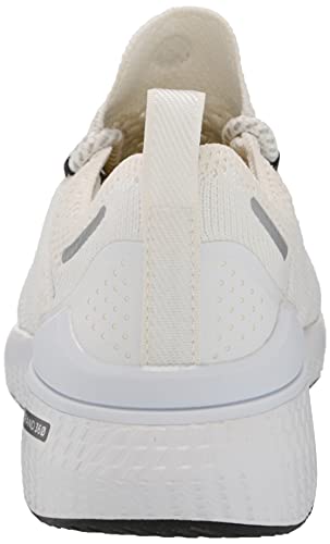 Cole Haan Women's Zerogrand OVERTAKE LITE Runner Running Shoe, White Webbing/White Midsole/Black Outsole, 8