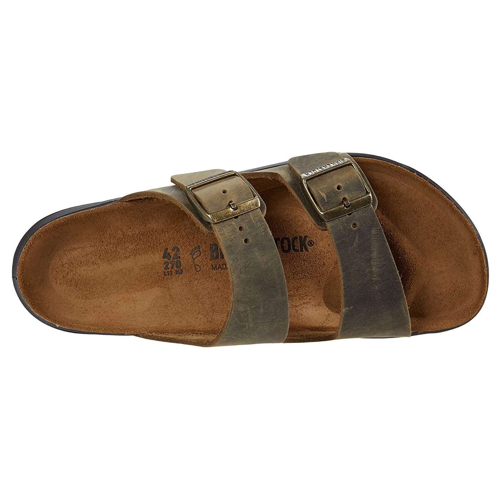 Birkenstock 1018463143 Arizona Ct Khak Oil LTR R 43