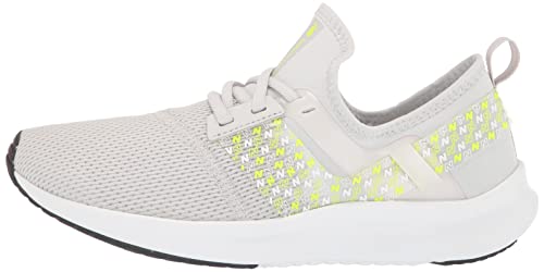 New Balance Women's Nergize Sport V1 Training Shoe, Summer Fog/Hi-Lite, 8.5 M