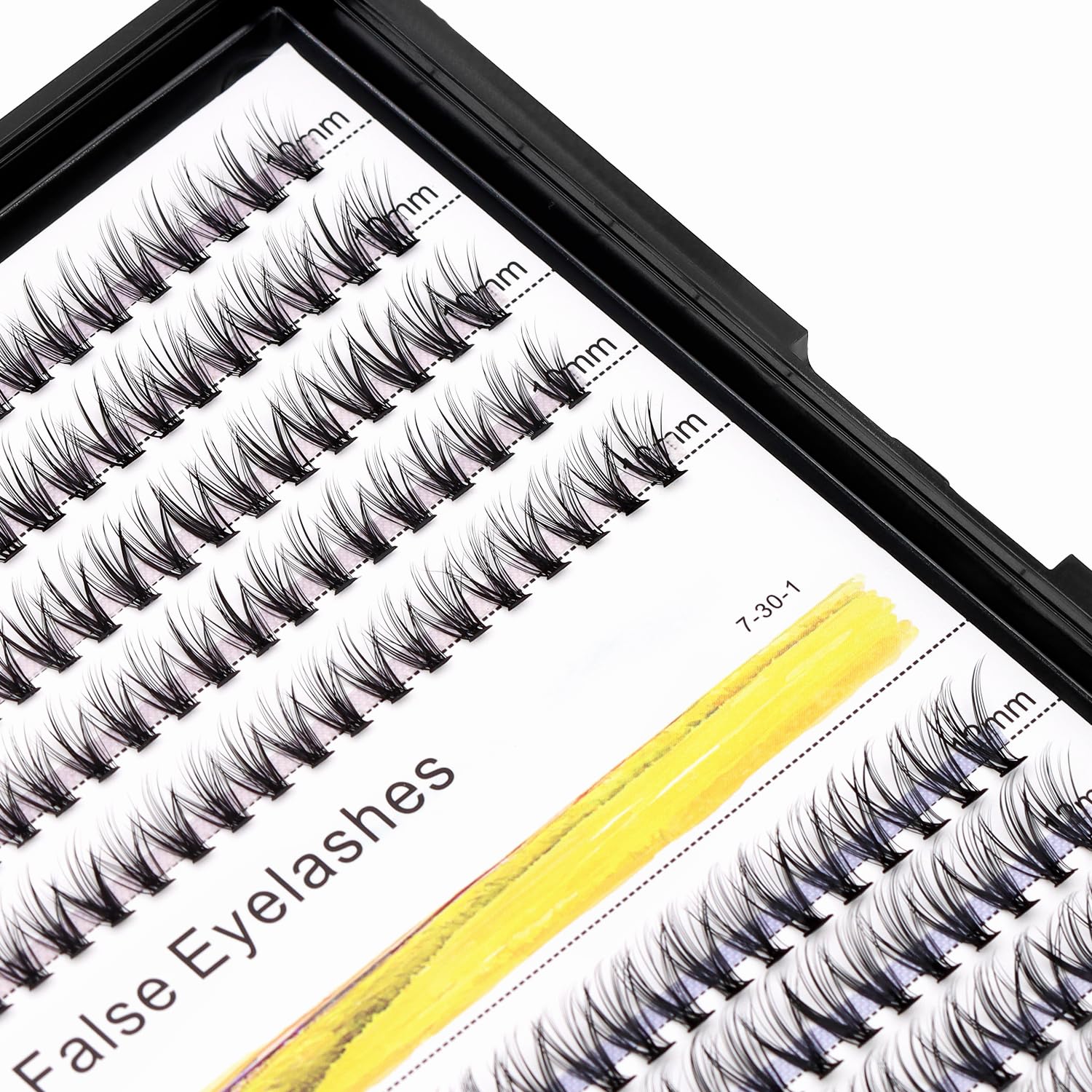 Vayator 10+12mm Mixed 12+14mm Mixed Tray Mink Eyelash Extension Natural 3D Russian Volume Faux Eyelashes Individual 20D Cluster Lashes Makeup (12mm-14mm Mixed)