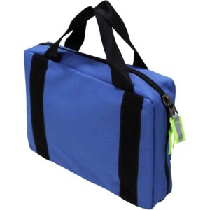 Kemp USA 14" Royal Blue, Black, and Green Outdoor Intubation Bag