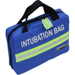 Kemp USA 14" Royal Blue, Black, and Green Outdoor Intubation Bag