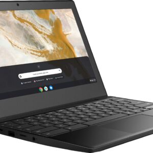 Lenovo 2022 Newest Lightweight Chromebook 3 11.6" HD Screen Laptop Business & Student, AMD Dual-Core A6-9220C, up to 2.7 GHZ, 4GB RAM, 32GB eMMC Storage, WiFi 5, Webcam, Chrome OS +MarxsolCables