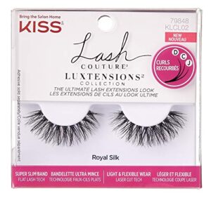 kiss lash couture luxtensions royal silk (pack of 2)