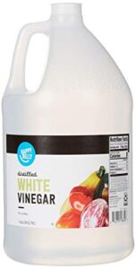 amazon brand - happy belly distilled vinegar, 128 fl oz (pack of 1)