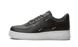 nike womens air force 1 low lx wmns ct1990 001 black - size 7w