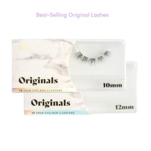 Lilac St - Starter Kit - Includes 2-Pack of Original Lashes, Clear Lash Glue, Lash Applicator- Soft, Natural Look - Long-Lasting, Lightweight, Reusable - Vegan & Cruelty Free