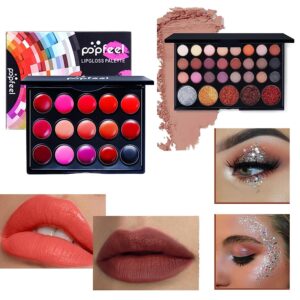 MAEPEOR All In One Makeup Kit 27PCS Makeup Kit for Women Full Kit Multi-Purpose Makeup Set for Beginners or Pros (27Pieces, KIT004)