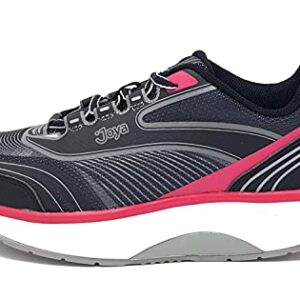 JOYA ID Zoom II Women's Black/Pink Textile Walking 8 US