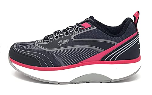 JOYA ID Zoom II Women's Black/Pink Textile Walking 8 US