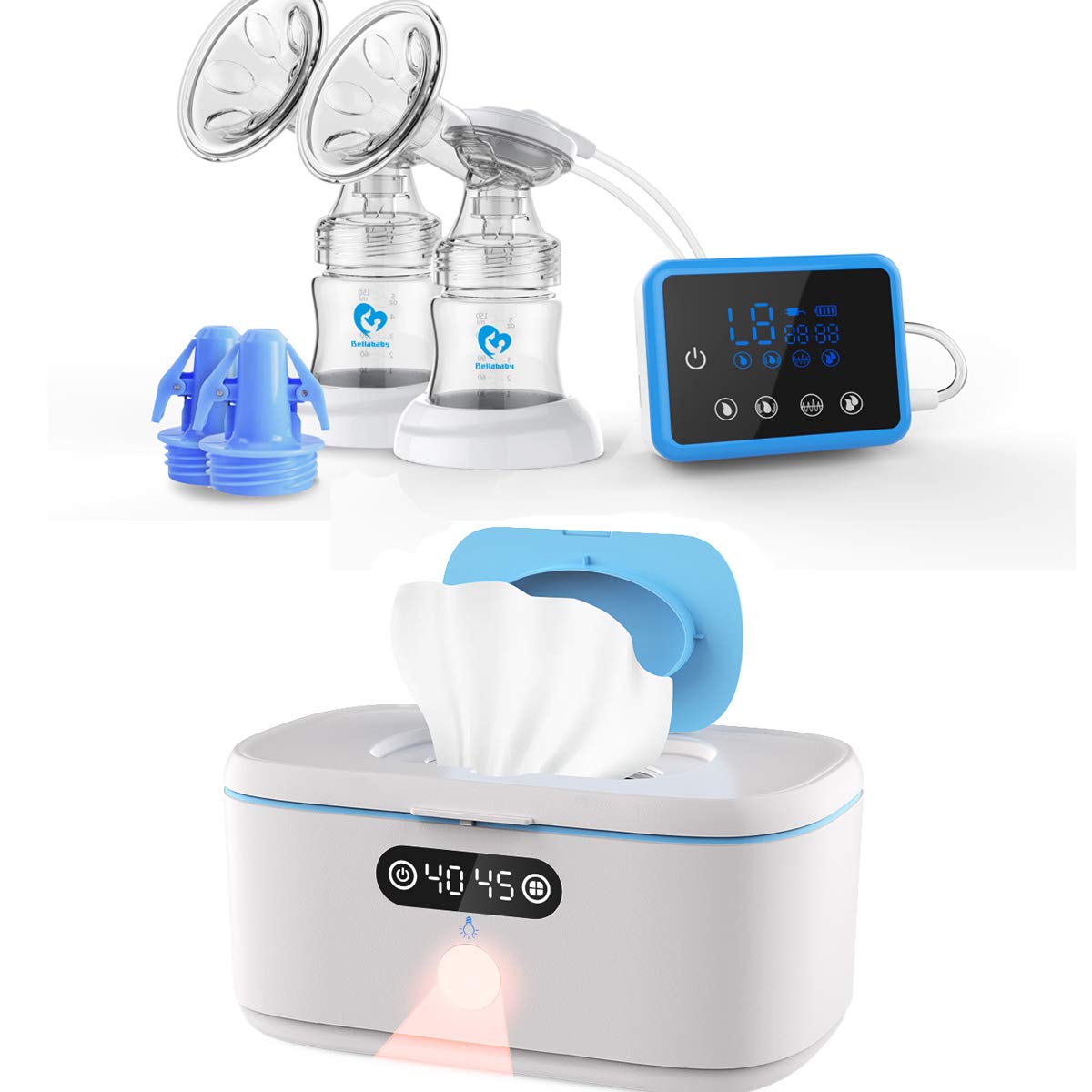 Save More in Bundle Breast Pump and Wipe Wamer