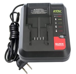 anopiw pcc692l upgraded replace porter cable or black and decker 20v max lithium battery charger lcs1620 lcs1620b lbxr20ck bdcac202b pcc691l compatible with battery pcc680l pcc681l pcc682l pcc685l