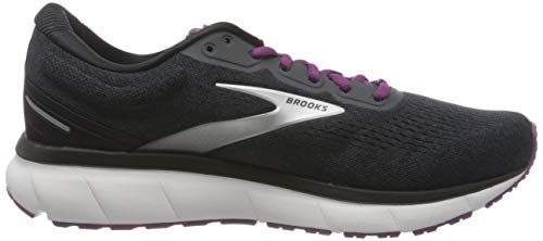 Brooks Women's Trace Neutral Running Shoe - Ebony/Black/Wood Violet - 11.5