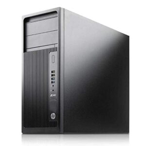 HP Z240 Tower Workstation Gaming Computer Desktop, Intel i7-6700 up to 4.0GHz, 16GB DDR4 RAM, 1TB SSD Drive, USB 3.0, NVIDIA GeForce GT 1030 2GB, HDMI, Display Port, WiFi + BT 4.0 Windows 10 (Renewed)
