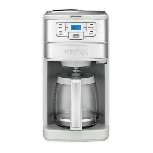 Cuisinart Automatic Grind and Brew 12-Cup Coffeemaker Bundle with Descaling Powder and Coffee Canister (3 Items)