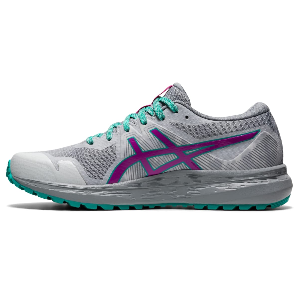 ASICS Women's Gel-Scram 6 Running Shoes, 10, Piedmont Grey/Digital Grape