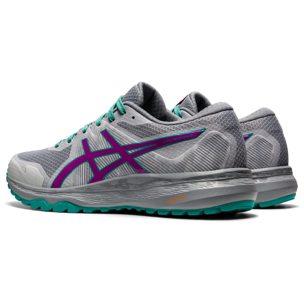 ASICS Women's Gel-Scram 6 Running Shoes, 10, Piedmont Grey/Digital Grape