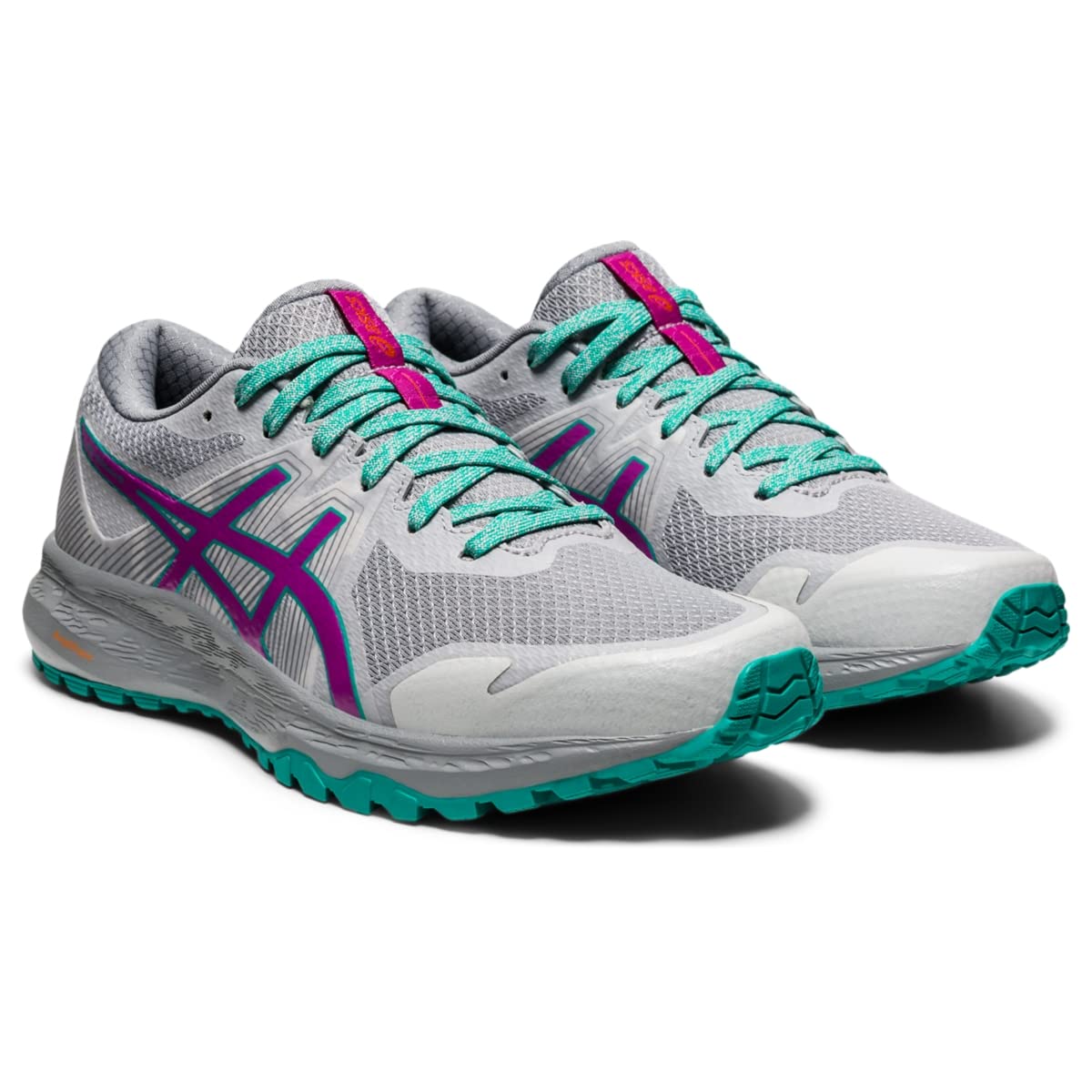 ASICS Women's Gel-Scram 6 Running Shoes, 10, Piedmont Grey/Digital Grape