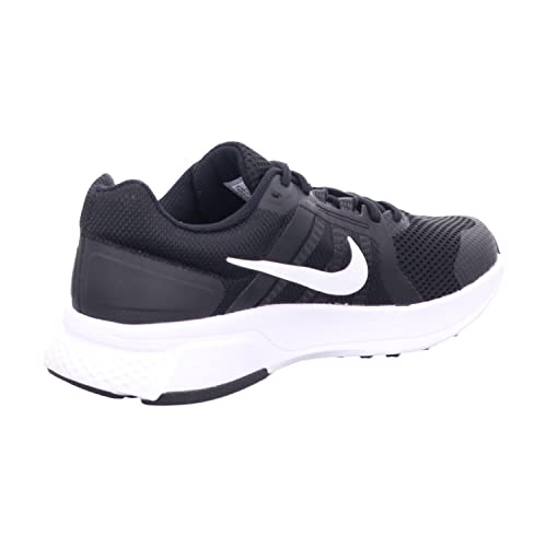 NIKE Men's Run Swift 2 Shoe, Black White Dk Smoke Grey, 9