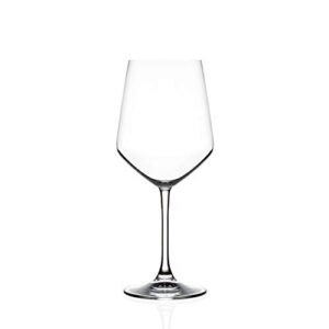 luxion rcr verres a vin 18.6 oz wine glasses set of 4 made in italy