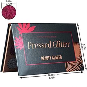 Beauty Searcher 15 Colors Eyeshadow, Glitters Shimmer Pigment Pressed Makeup Palette Eyes Cosmetic