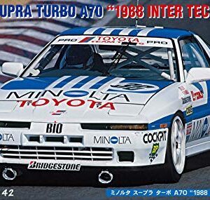 Hasegawa 1/24 Minolta Supra Turbo A70 1988 InterTEC
