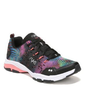 Ryka Womens Vivid RZX Cross Trainer, Black Tie Dye, 9 US