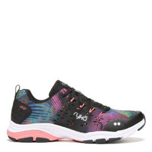 Ryka Womens Vivid RZX Cross Trainer, Black Tie Dye, 9 US