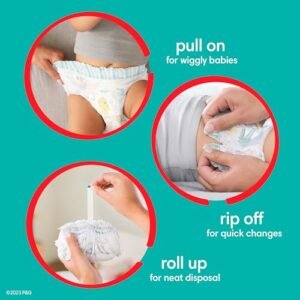 Pampers Cruisers 360 Diapers - Size 6, 48 Count, Pull-On Disposable Baby Diapers, Gap-Free Fit