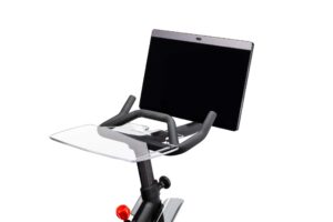 tfd the tray+ | compatible with peloton bike+ (plus model only), made in the usa, laptop & desk tray holder | designed with premium grade acrylic materials - the ultimate peloton accessories
