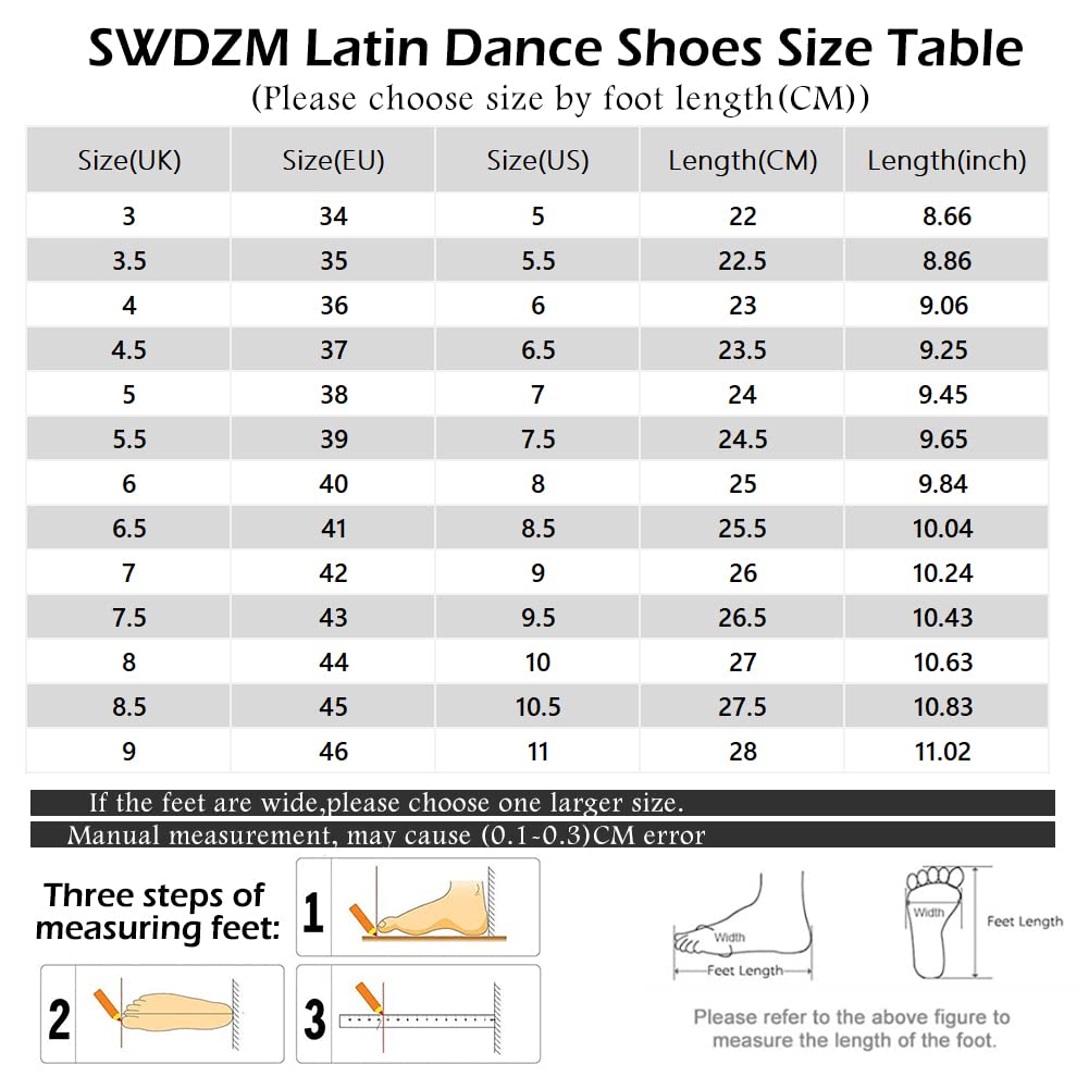 SWDZM Men&Women Ballroom Dance Shoes Lace-up Closed Toe Latin Modern Performance Dance Practice Teaching Shoes,MF2805,Heel-1.38'',Black, 7.5 US