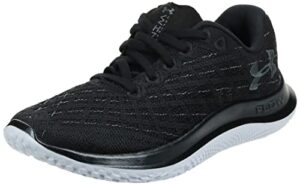 under armour womens flow velociti wind synthetic textile black black trainers 8 us