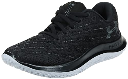 Under Armour Womens Flow Velociti Wind Synthetic Textile Black Black Trainers 8 US