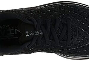 Under Armour Womens Flow Velociti Wind Synthetic Textile Black Black Trainers 8 US