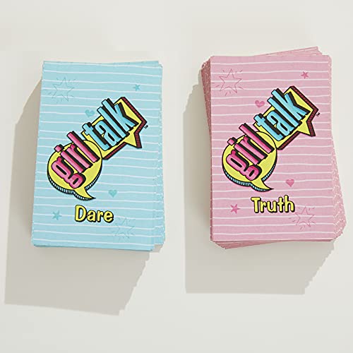 Hasbro Gaming Girl Talk Truth or Dare Board Game for Teens and Tweens, Inspired by The Original 1980s Edition, Ages 10 and Up, for 2-10 Players