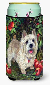 caroline's treasures ppp3042tbc cairn terrier apples tall boy hugger can cooler sleeve hugger machine washable drink sleeve hugger collapsible insulator beverage insulated holder